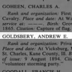 Goldsbery, Andrew E