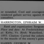 Harrington, Ephraim W