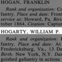Hogarty, William P
