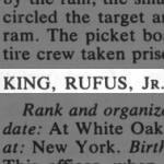 King, Rufus