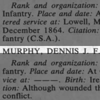 Murphy, Dennis J F