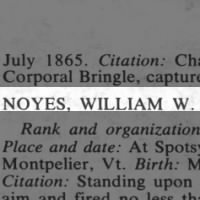 Noyes, William W