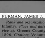 Purman, James J