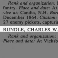 Rundle, Charles W