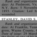 Stanley, David S