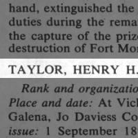 Taylor, Henry H