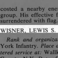 Wisner, Lewis S