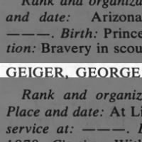 Geiger, George