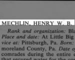 Mechlin, Henry W B
