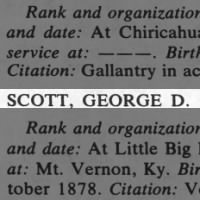 Scott, George D