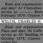 Welch, Charles H
