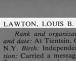 Lawton, Louis B