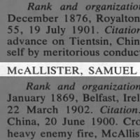McAllister, Samuel