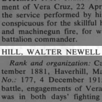 Hill, Walter Newell