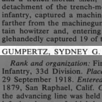 Gumpertz, Sydney G
