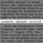 Janson, Ernest August