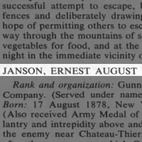 Janson, Ernest August