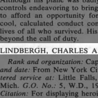 Lindbergh, Charles A
