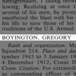 Boyington, Gregory