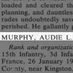 Murphy, Audie L