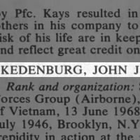 Kedenburg, John J