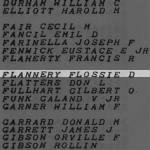 Flannery, Flossie D