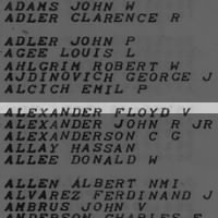 Alexander, Floyd V