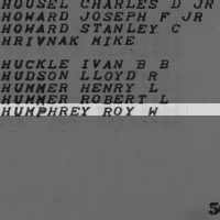 Humphrey, Roy W