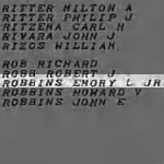 Robbins, Emory L