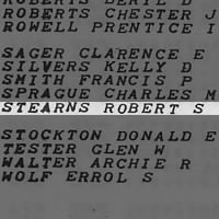Stearns, Robert S