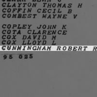 Cunningham, Robert R