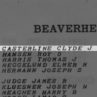 Casterline, Clyde J