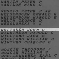 Whitaker, John O