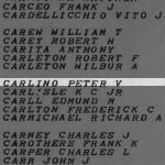Carlino, Peter V