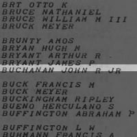 Buchanan, John R