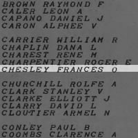 Chesley, Frances O
