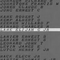 Lane, Elijah G