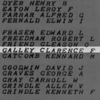 Galley, Clarence F