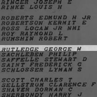Rutledge, George W