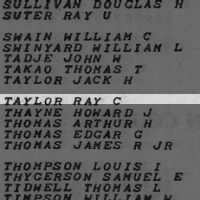 Taylor, Ray C
