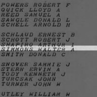 Simmons, Walter A