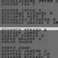 Schrock, Kenard R