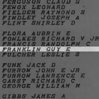 Franklin, Guy E
