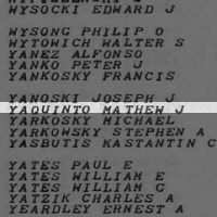 Yaquinto, Mathew J