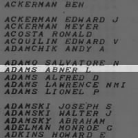 Adams, Abner L