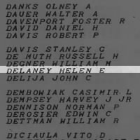 Delaney, Helen E