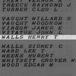 Walls, Henry T