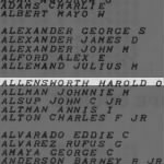 Allensworth, Harold O