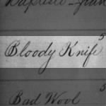 [Blank], Bloody Knife