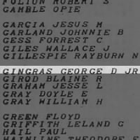 Gingras, George D